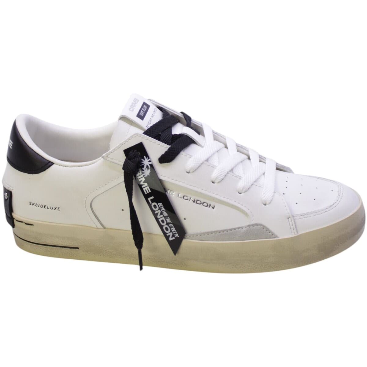 Men's Sneakers Crime London White
