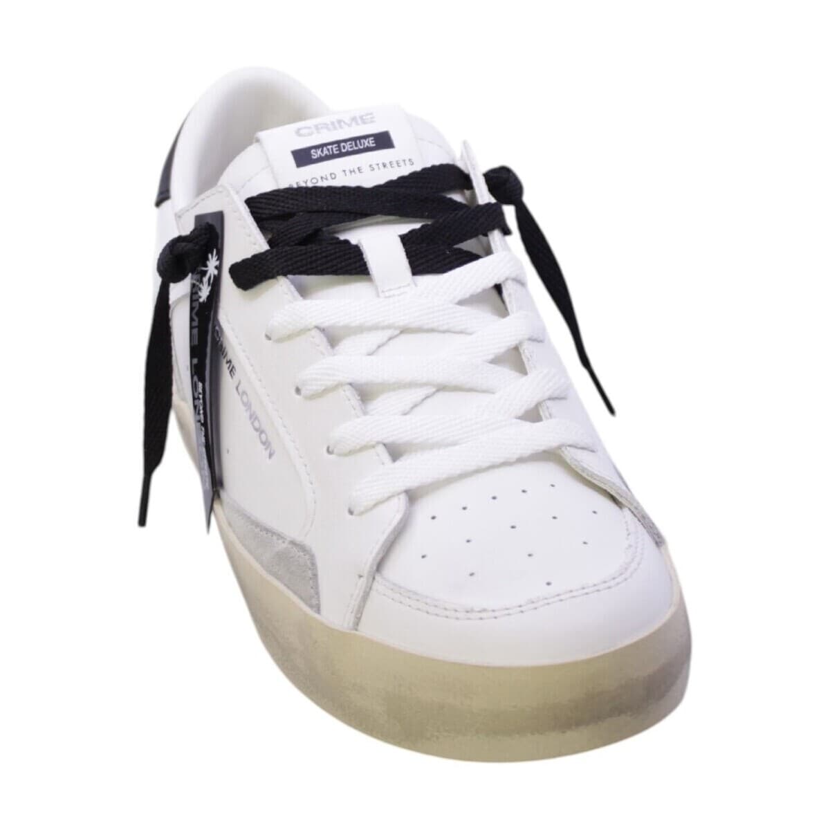 Men's Sneakers Crime London White