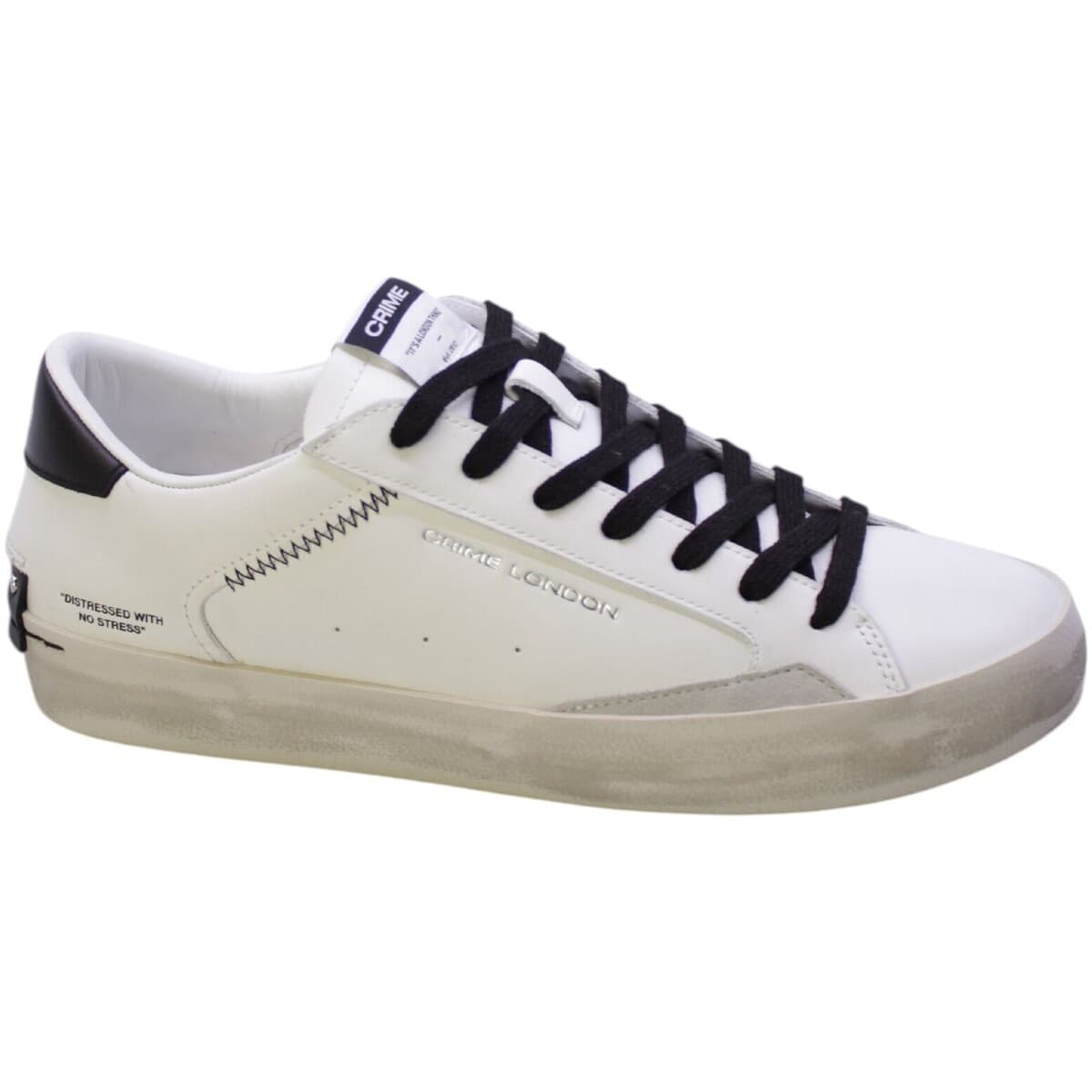 Men's Sneakers Crime London White