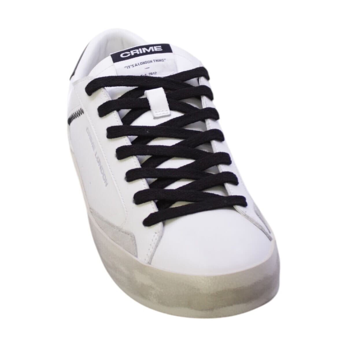 Men's Sneakers Crime London White