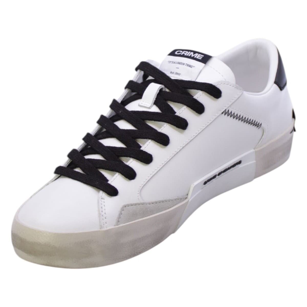 Men's Sneakers Crime London White