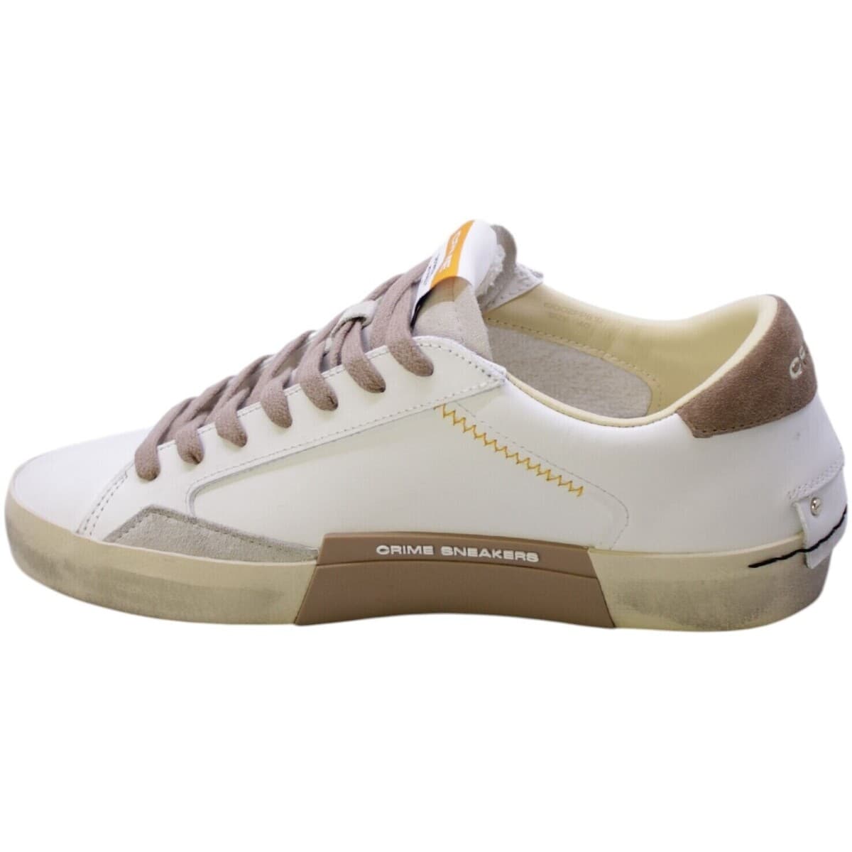 Men's Sneakers Crime London White