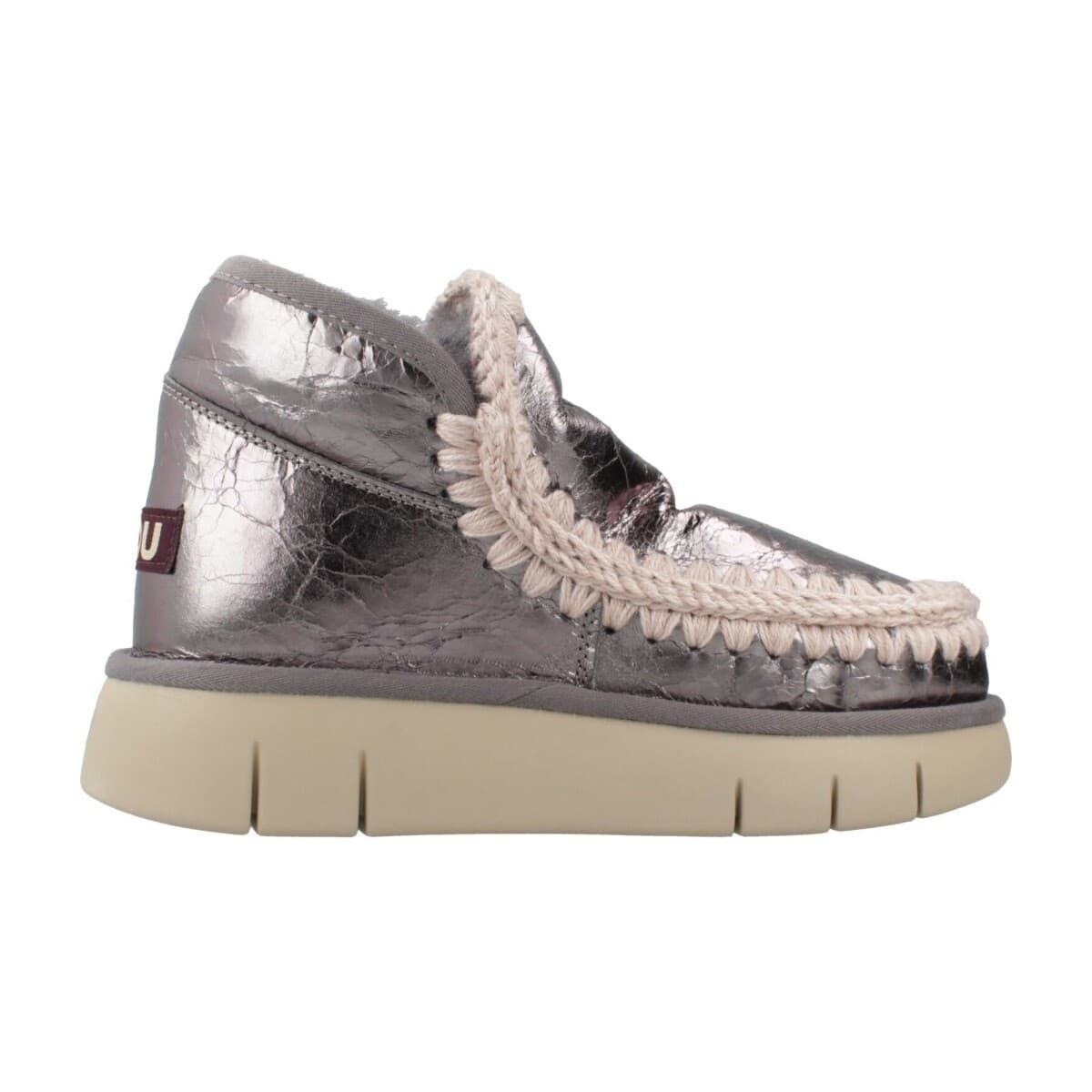 Women's Ankle Boots Mou Silver