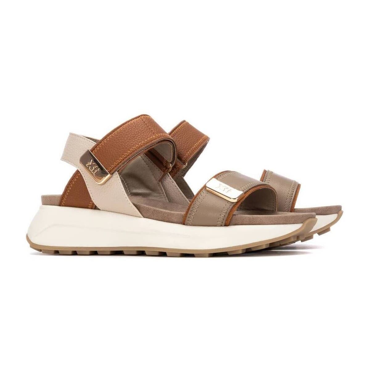 Women's Sports Sandals Xti Brown