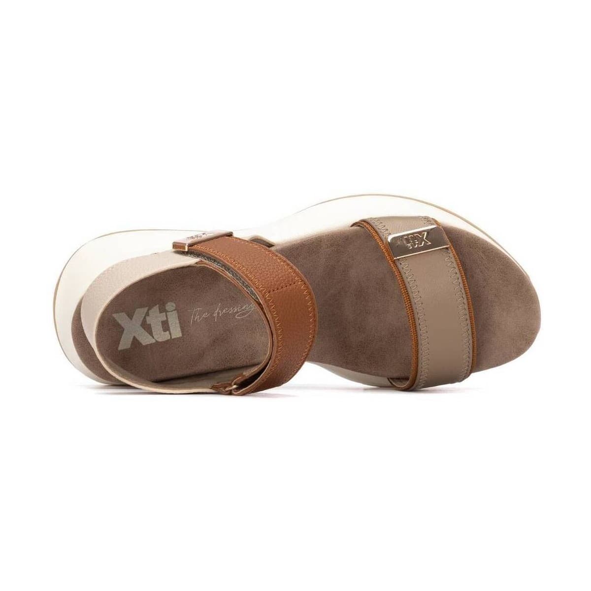 Women's Sports Sandals Xti Brown