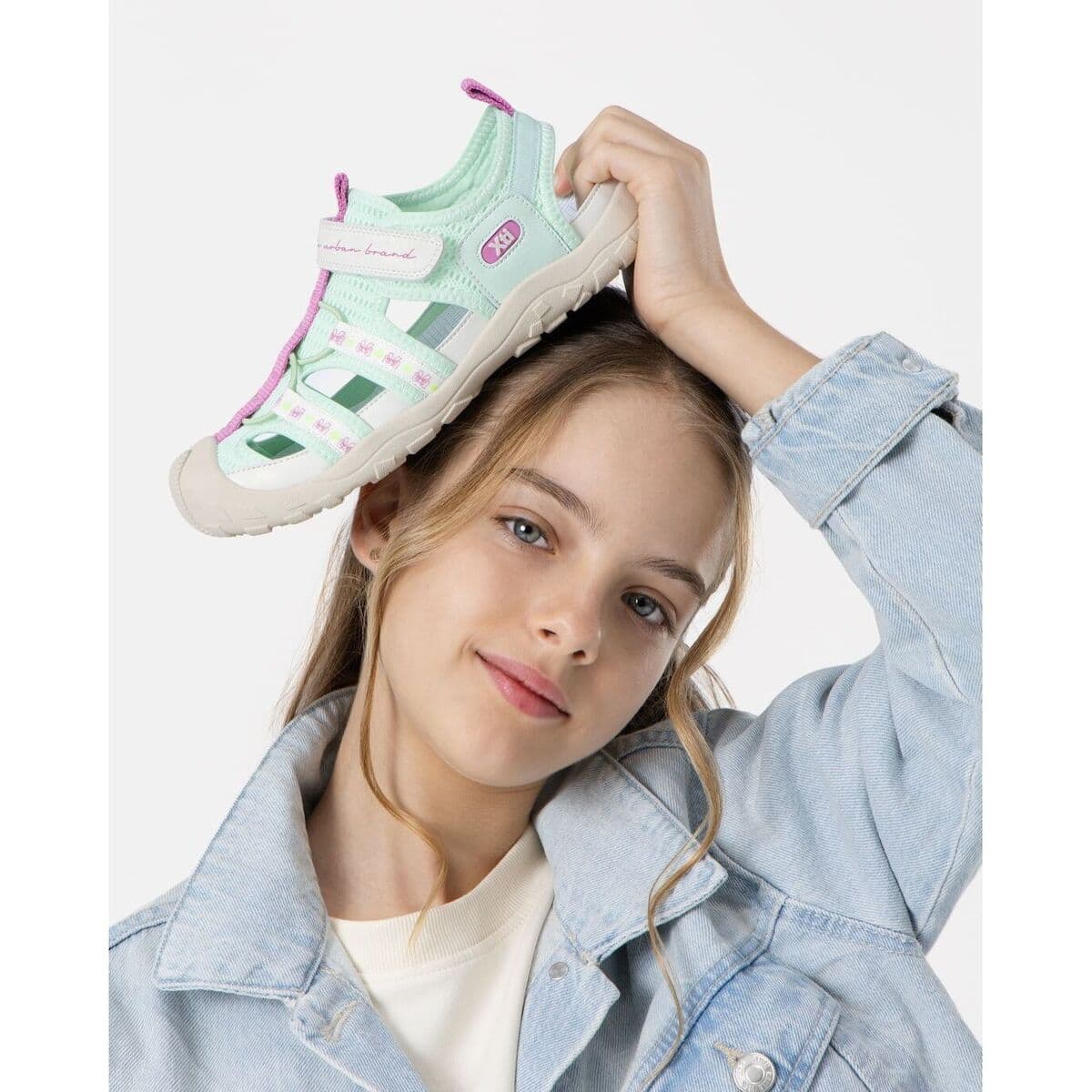 Women's Sports Sandals Xti Green