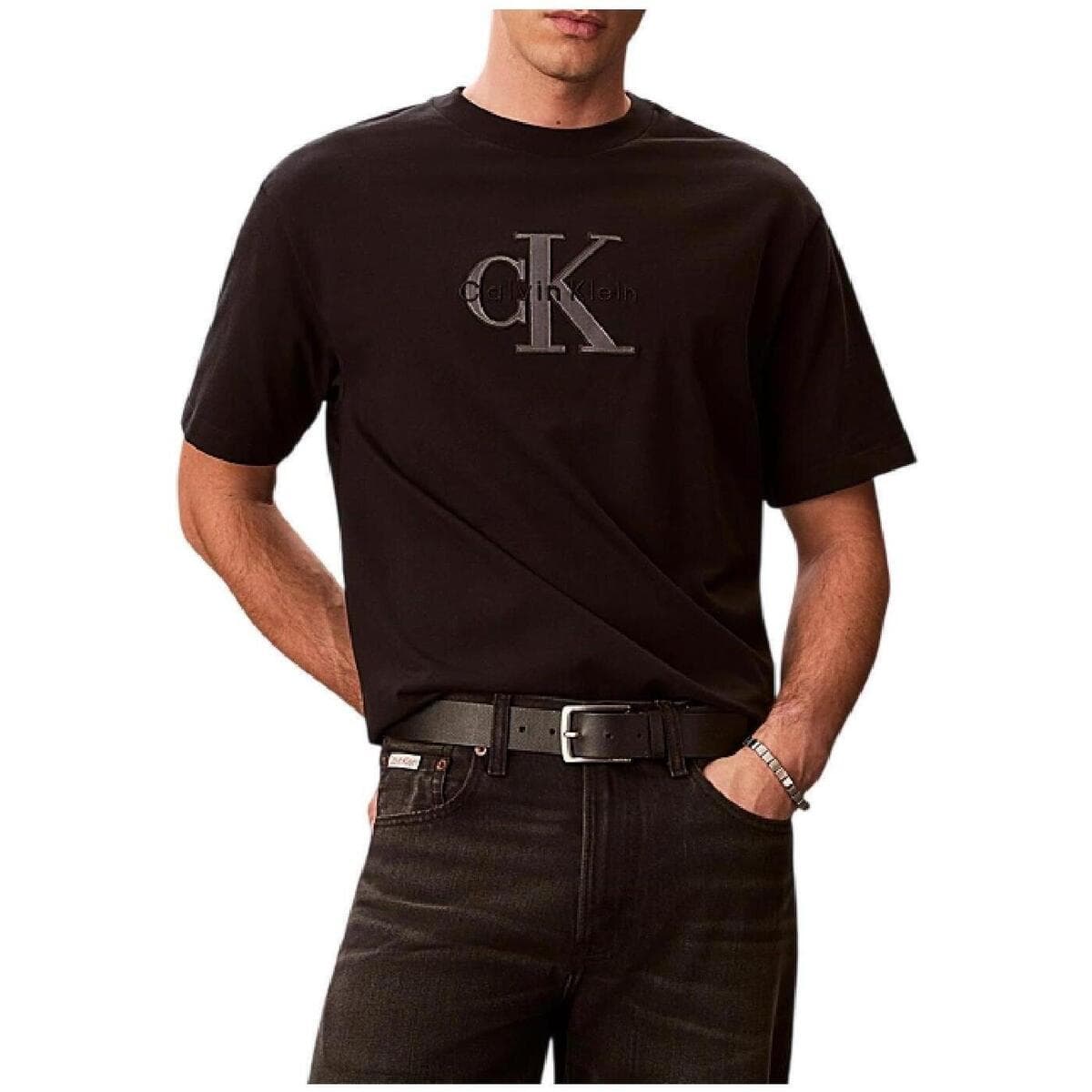 Men's T-Shirts Calvin Klein Black