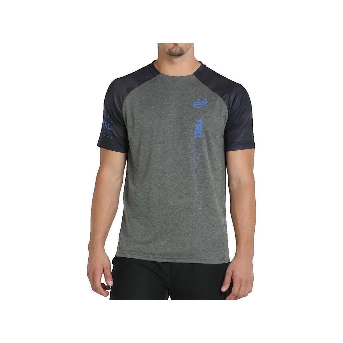 T-shirt με κοντά μανίκια Bullpadel T-shirt Tui léger et extensible gris