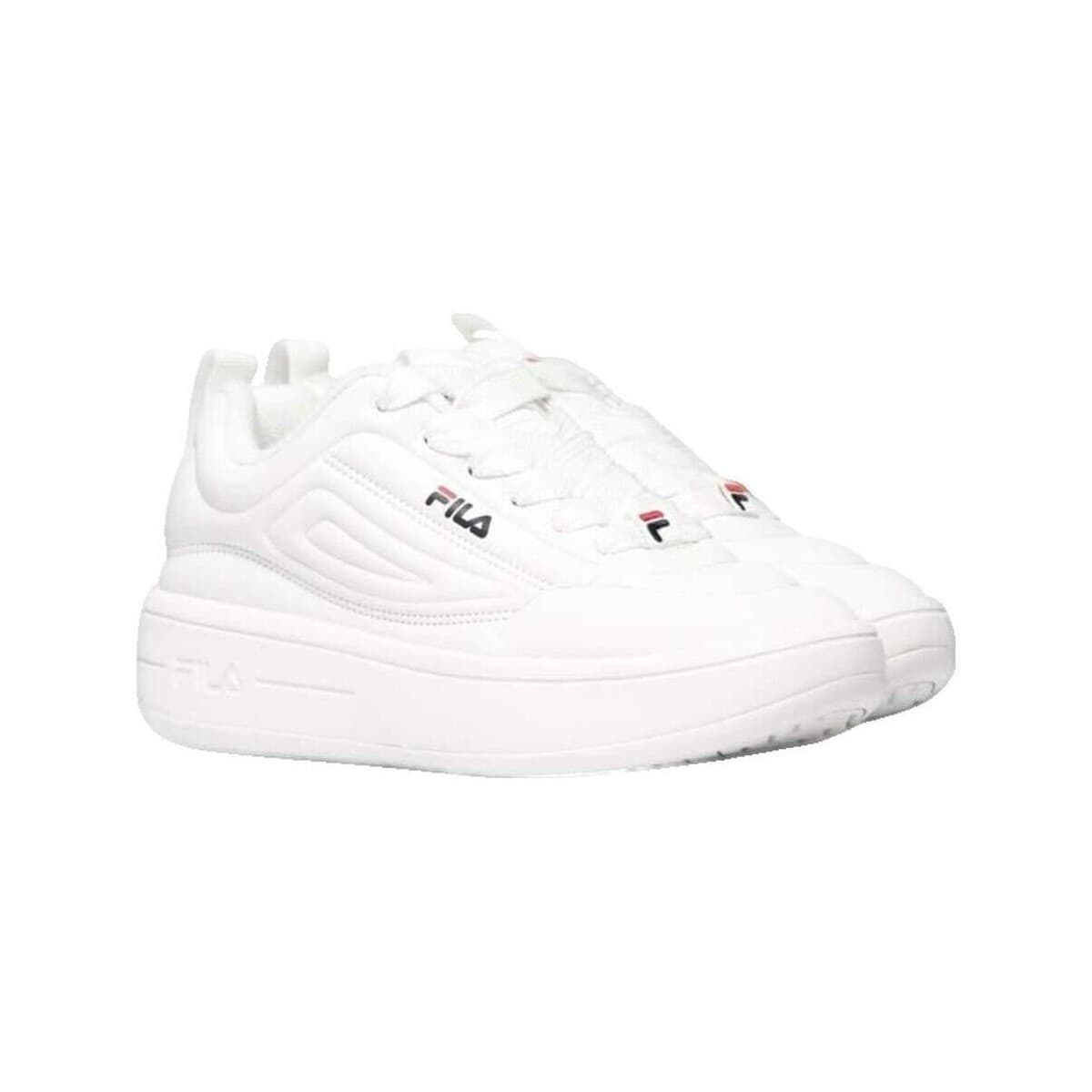 Xαμηλά Sneakers Fila Baskets Superbubble WMN blanc