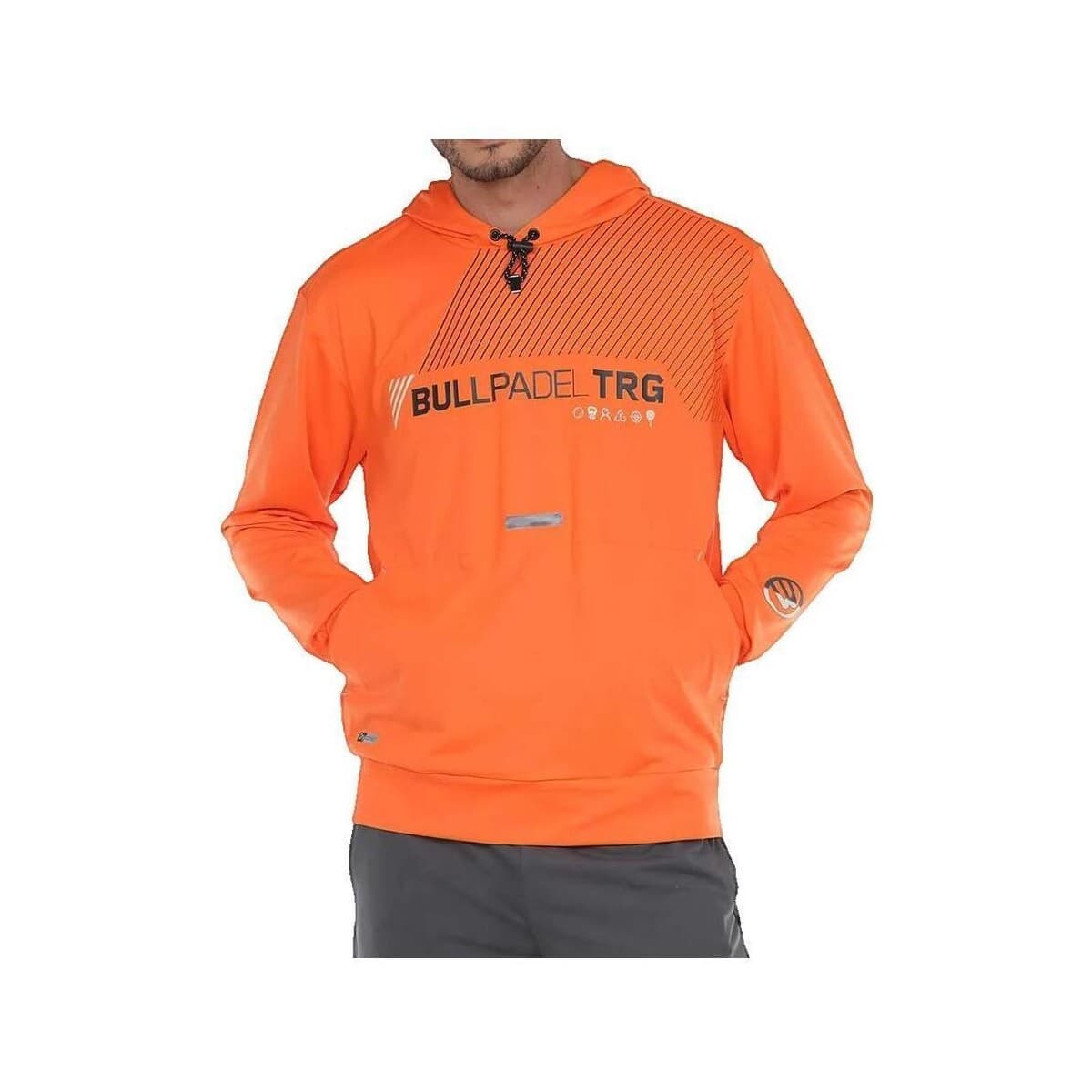 T-shirt με κουκούλα Bullpadel Sweat-shirt Tolmo orange