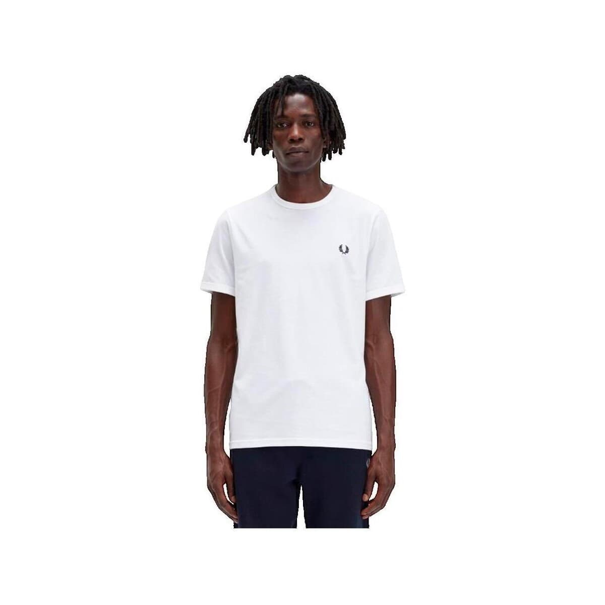 Men's T-Shirts Fred Perry White