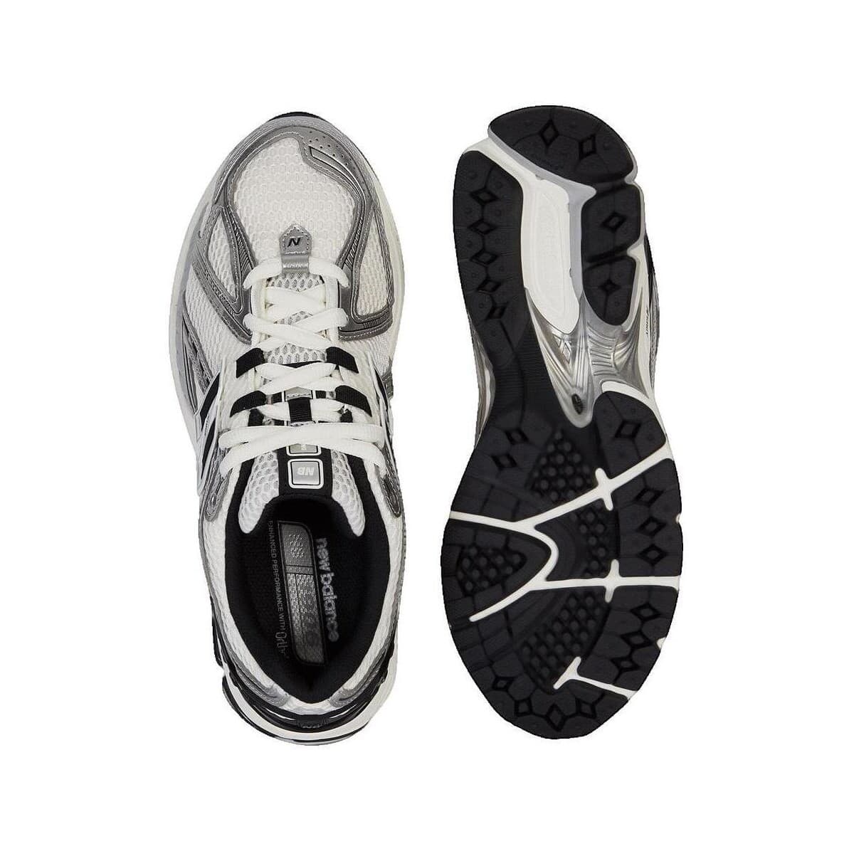 Men's Gym Shoes New Balance Silver