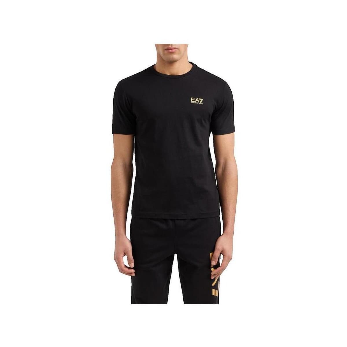 T-shirt με κοντά μανίκια Emporio Armani EA7 T-shirt 8NPT25_PJVPZ noir manches courtes