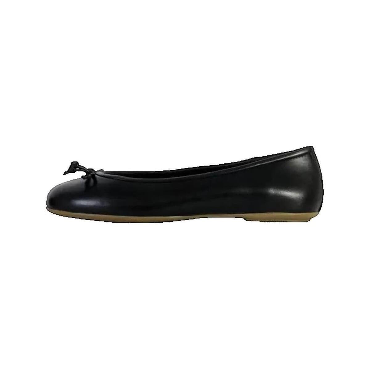 Μπαλαρίνες Geox Ballerines Palmaria cuir noir