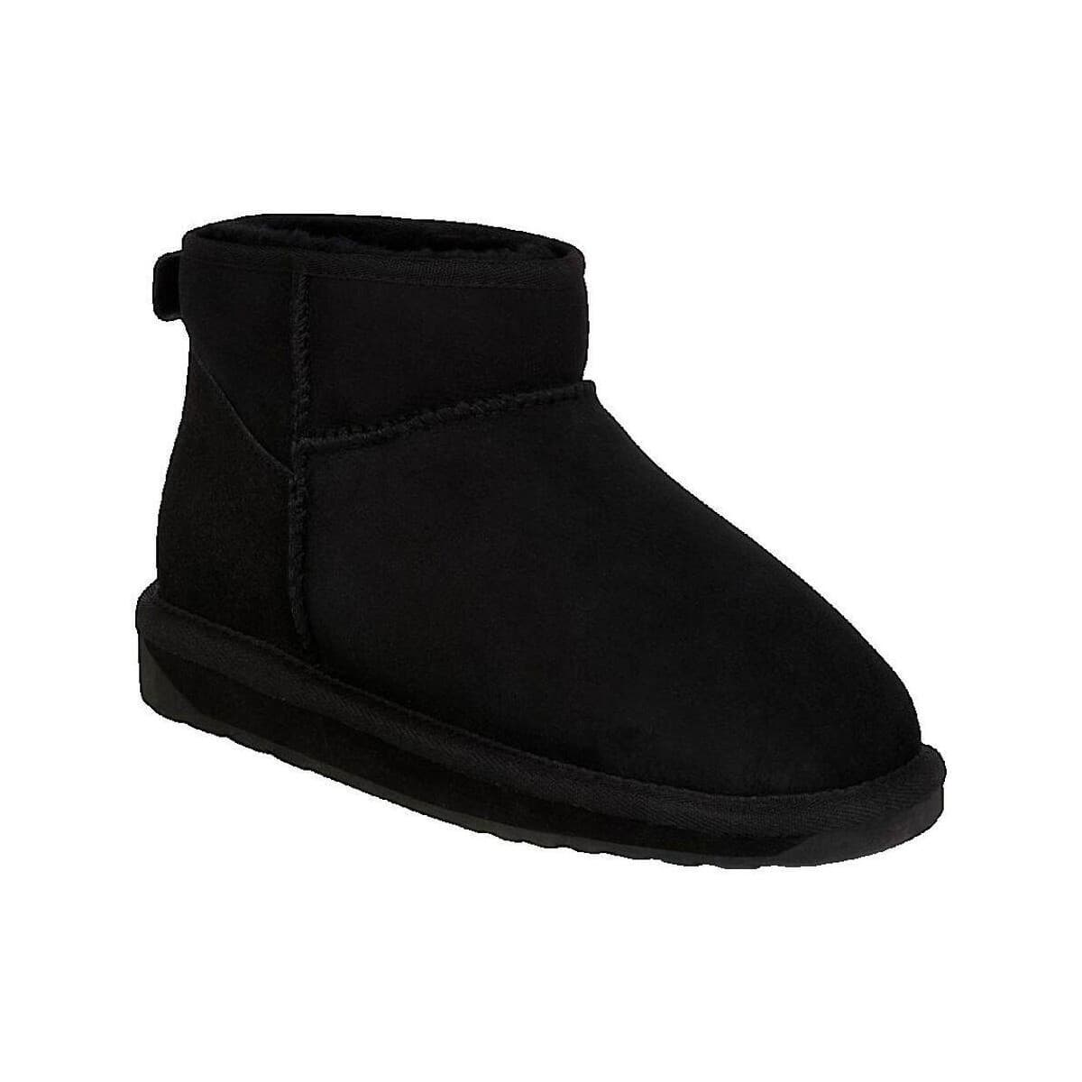 Μποτίνια EMU Bottines Stinger Micro en daim noir