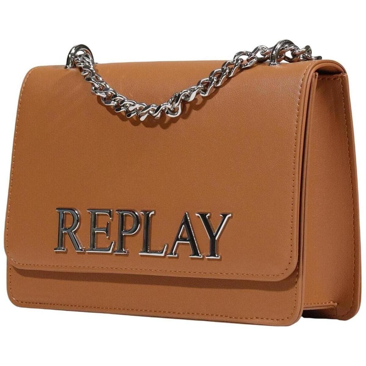 Women's Handbags Replay Brown