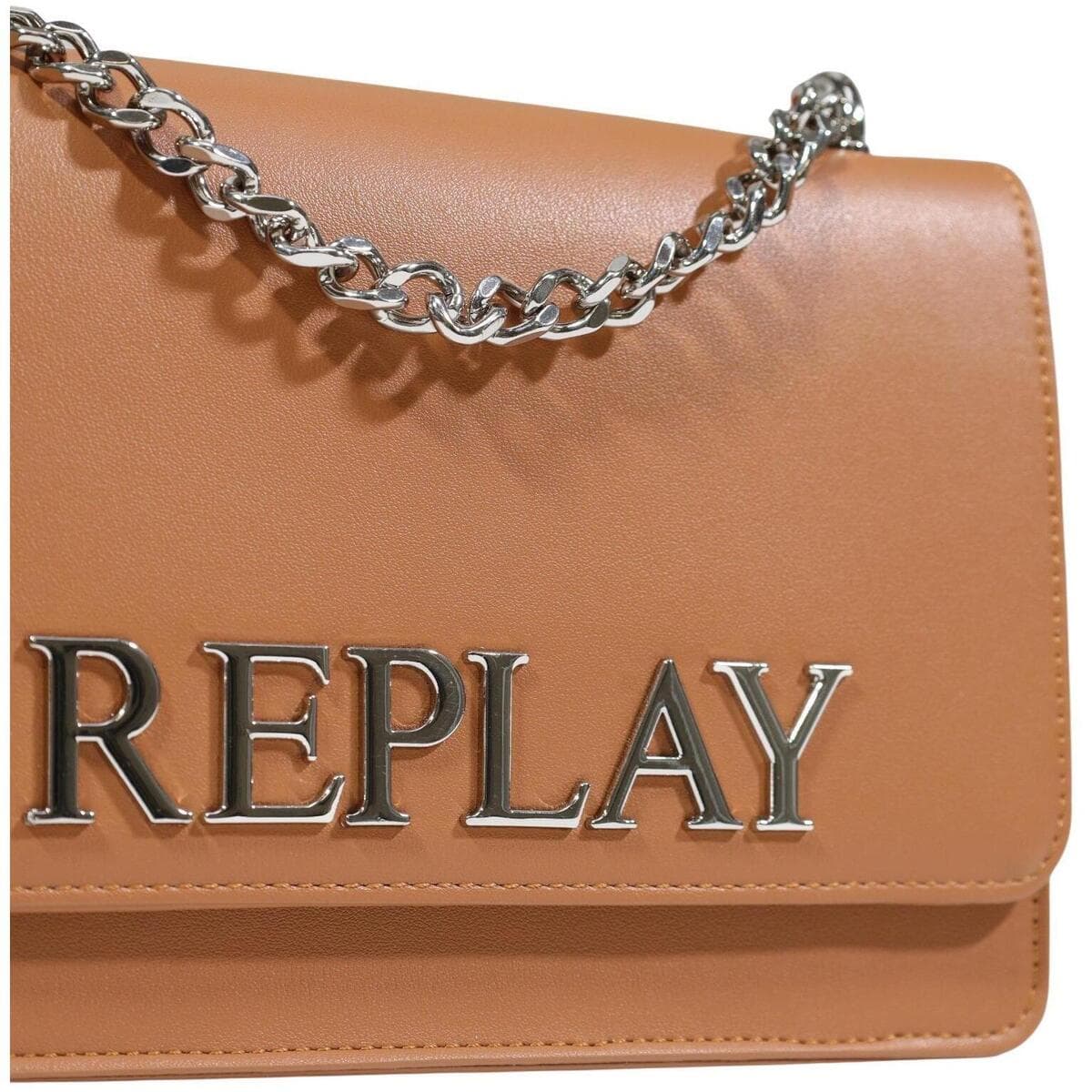 Women's Handbags Replay Brown
