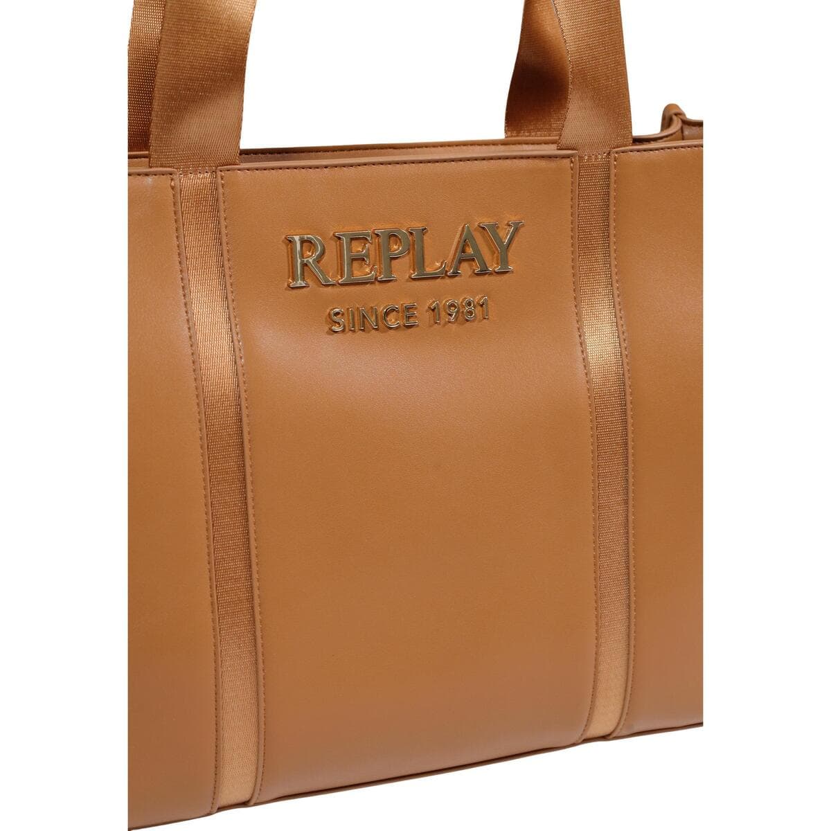 Women's Handbags Replay Brown