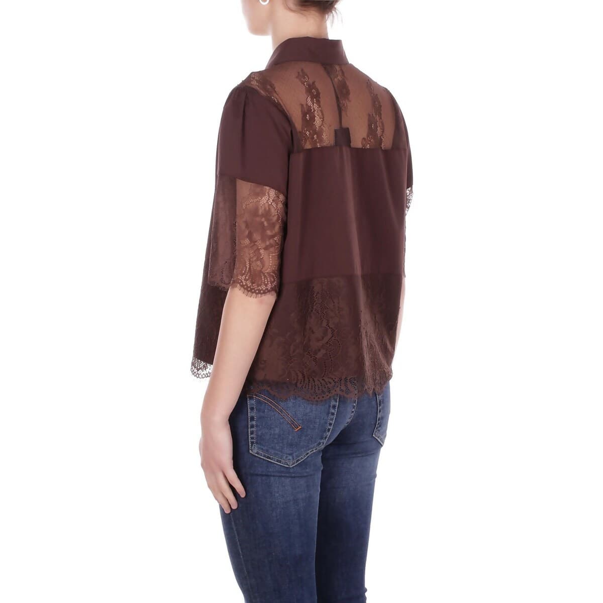 Women's Shirts Blugirl Brown