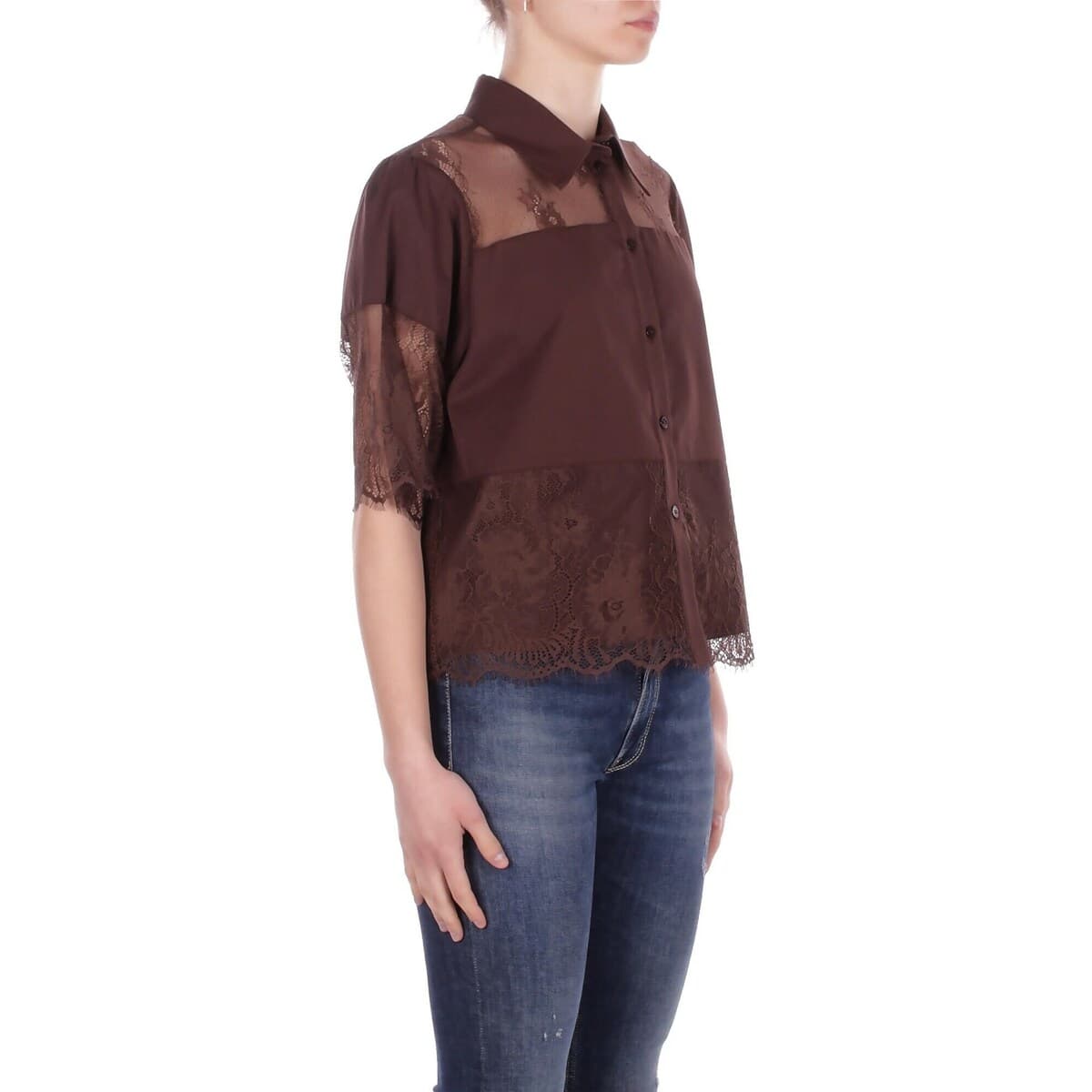 Women's Shirts Blugirl Brown