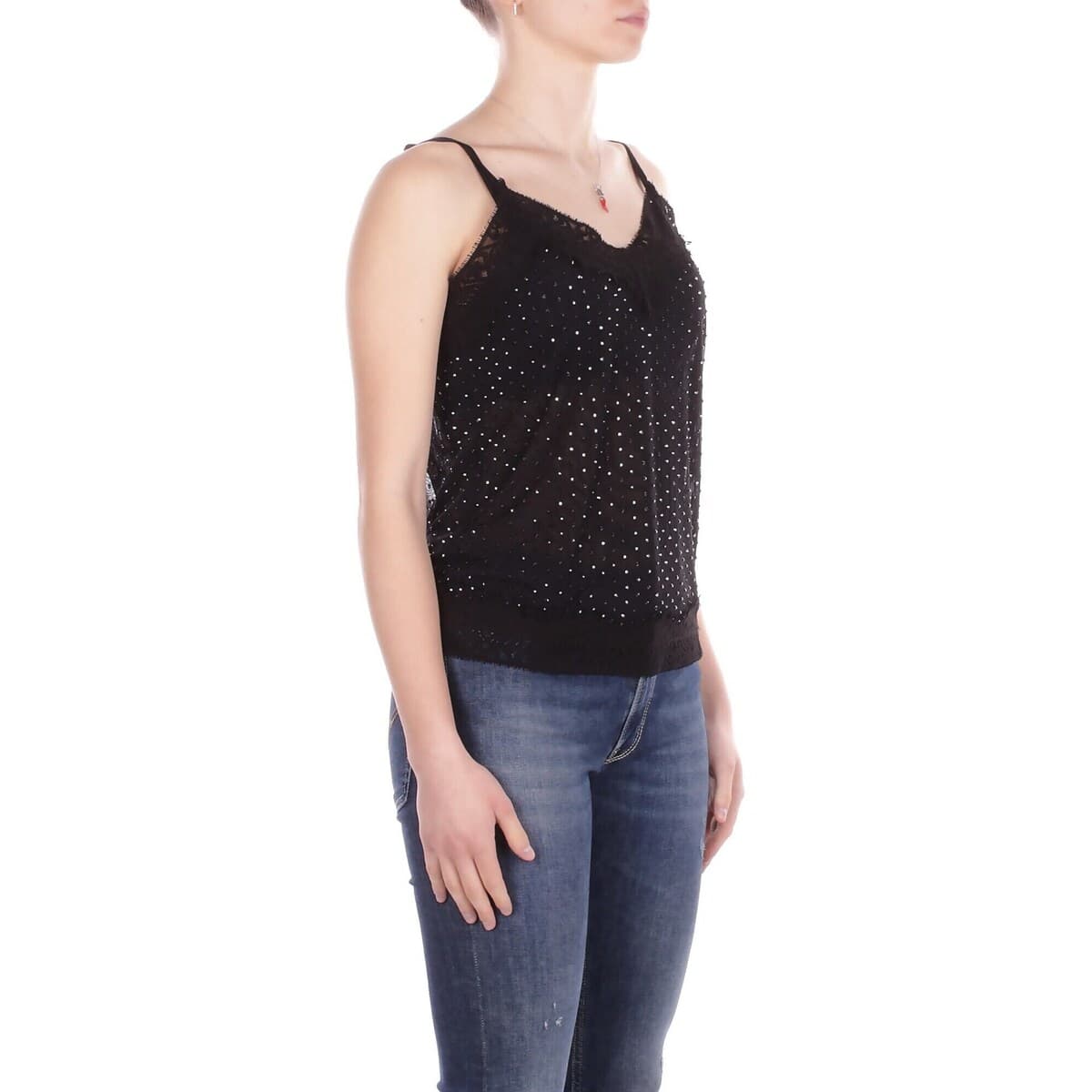 Women's Sleeveless Tops John Richmond Black