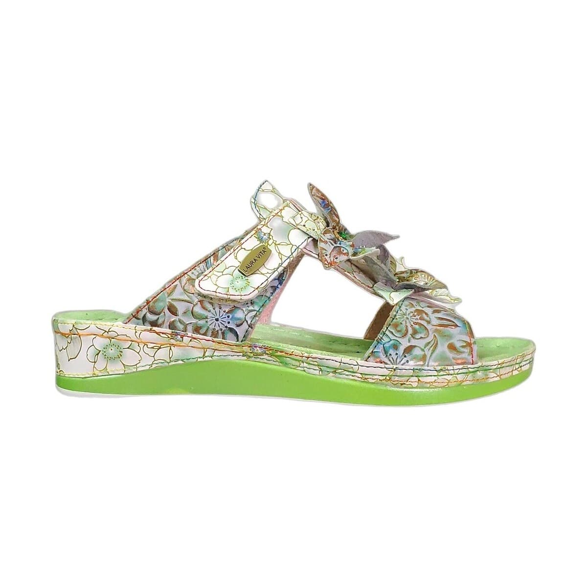 Women's Mules Laura Vita Green