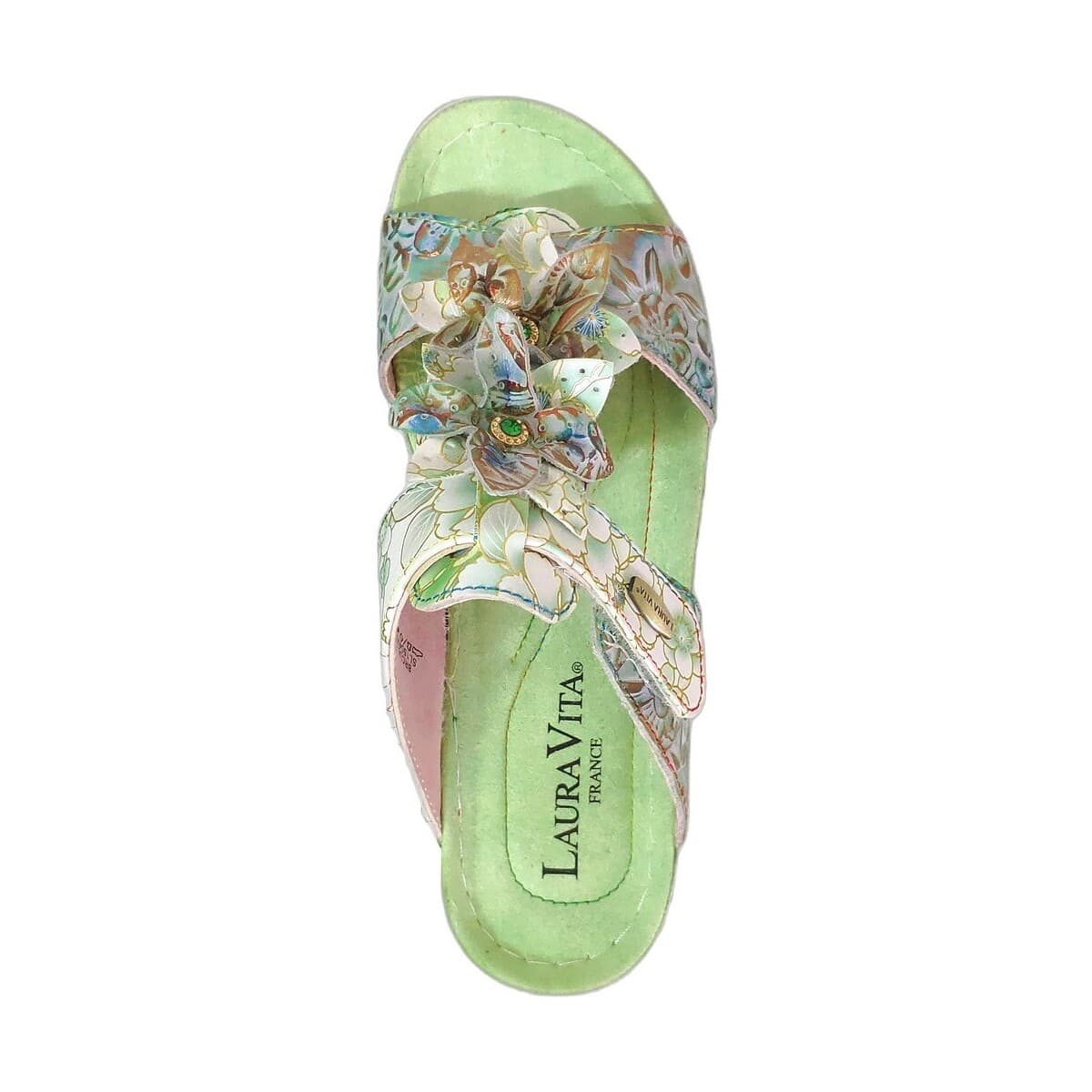 Women's Mules Laura Vita Green