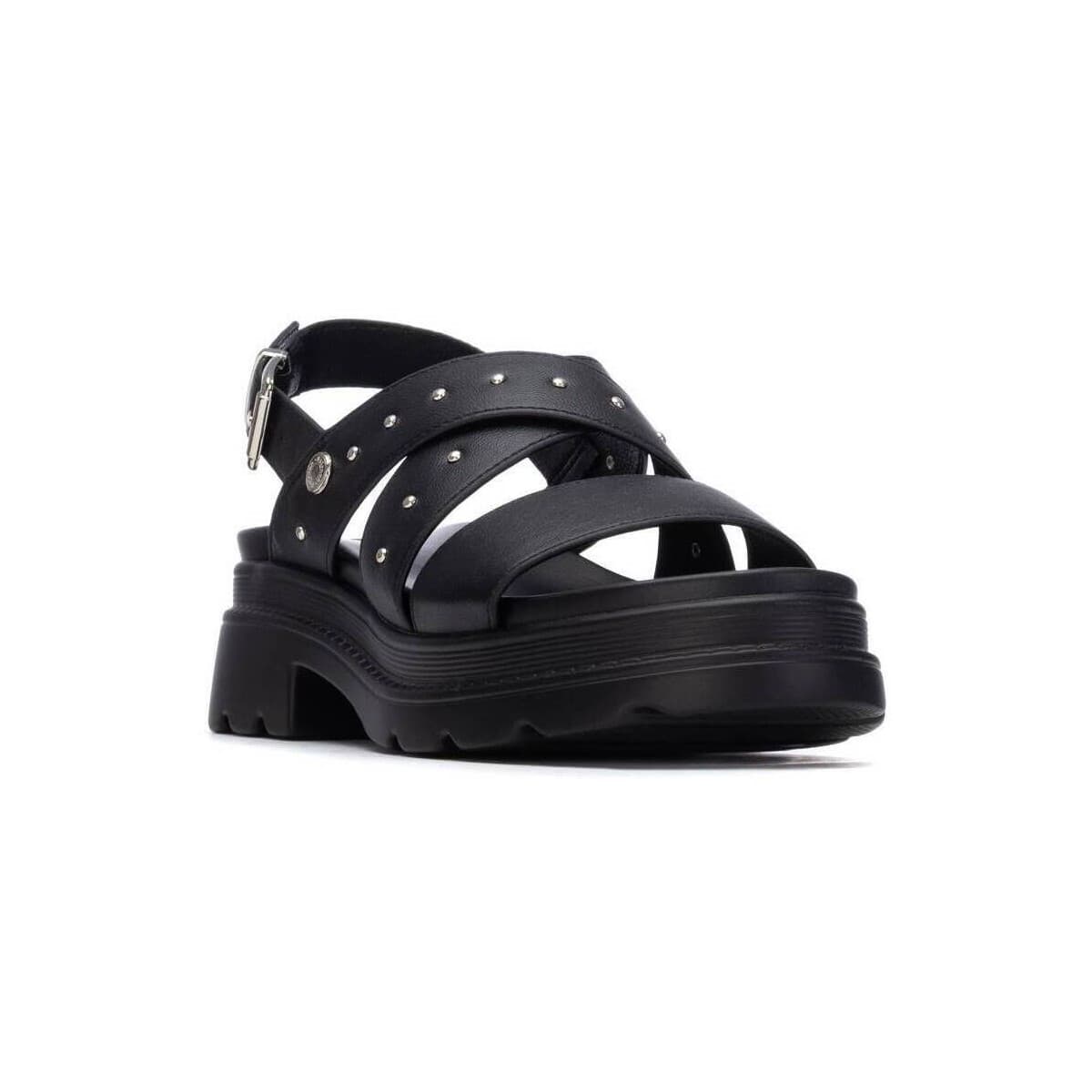 Women's Platforms Refresh Black