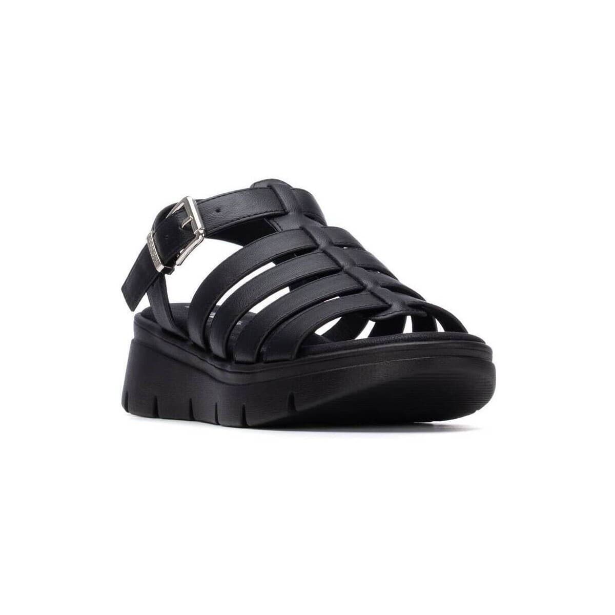Women's Platforms Refresh Black