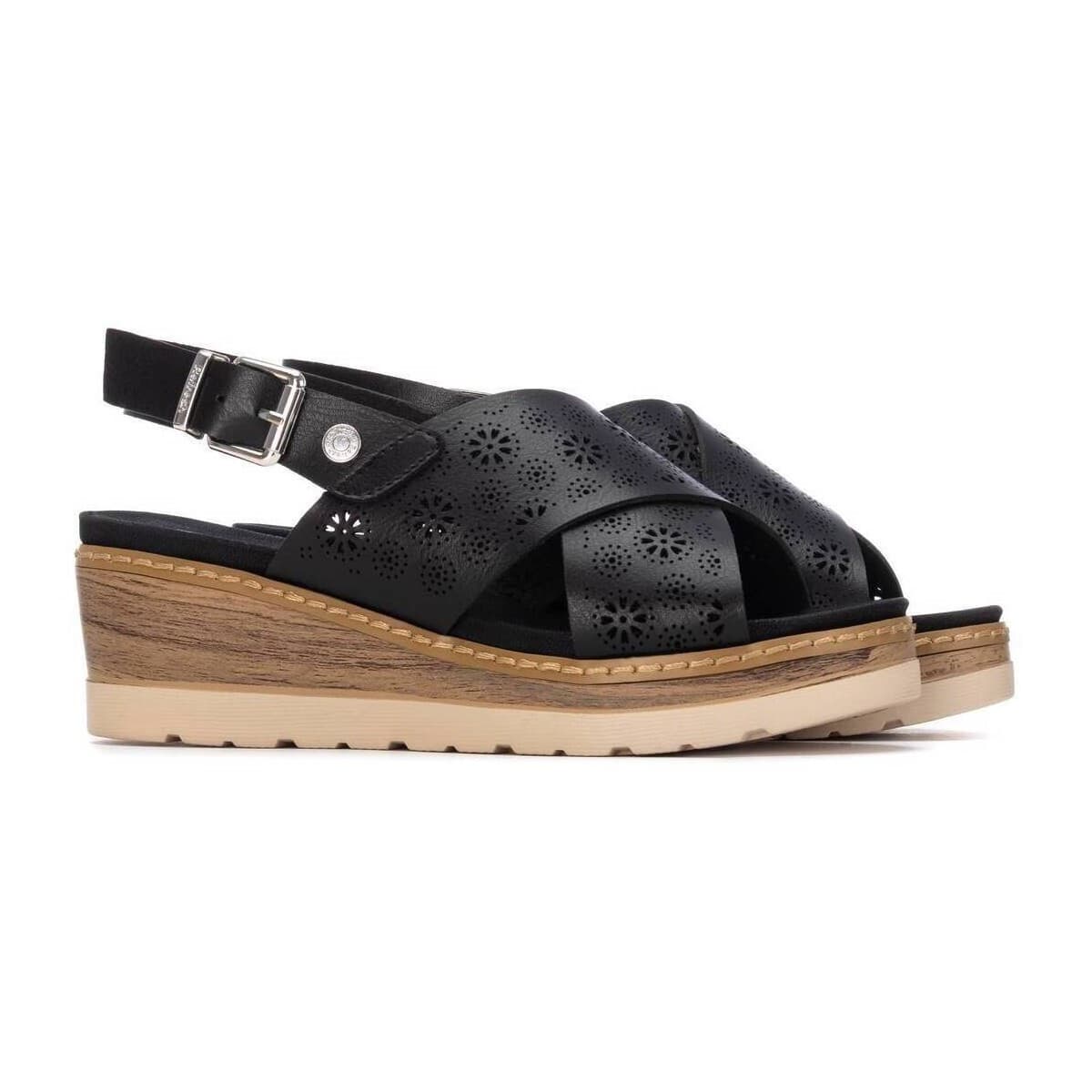 Women's Platforms Refresh Black