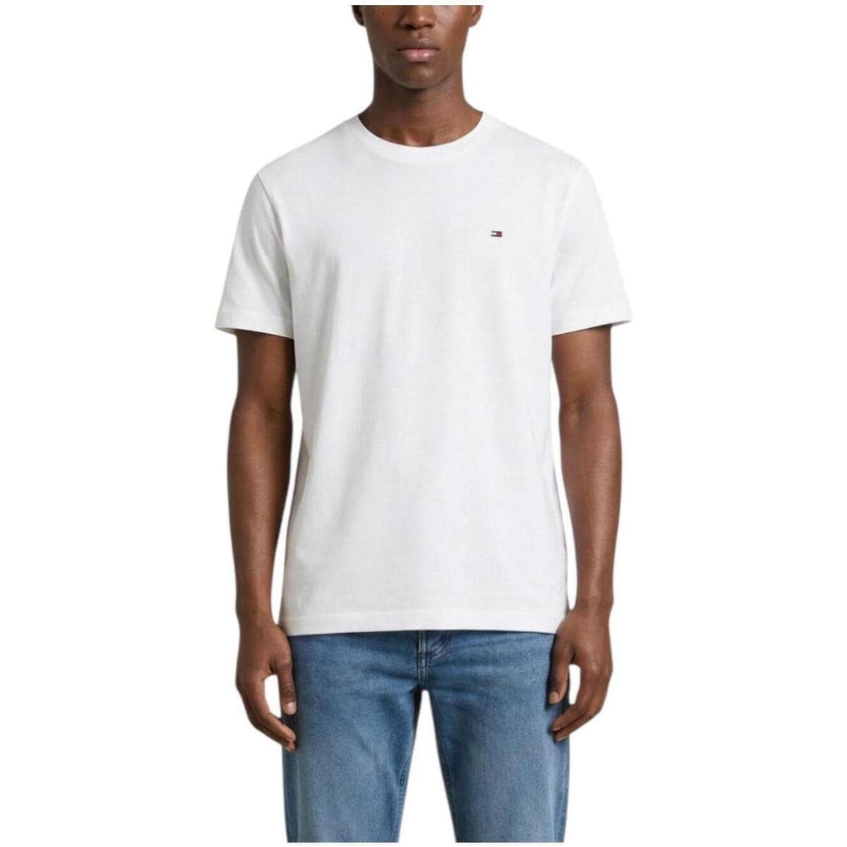 Men's T-Shirts Tommy Hilfiger White