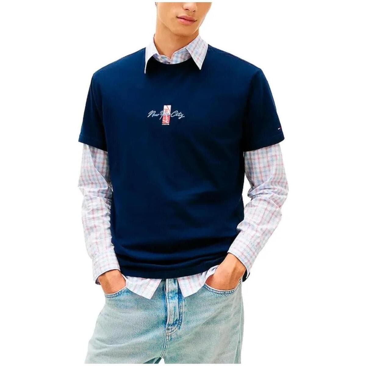 Men's T-Shirts Tommy Hilfiger Blue