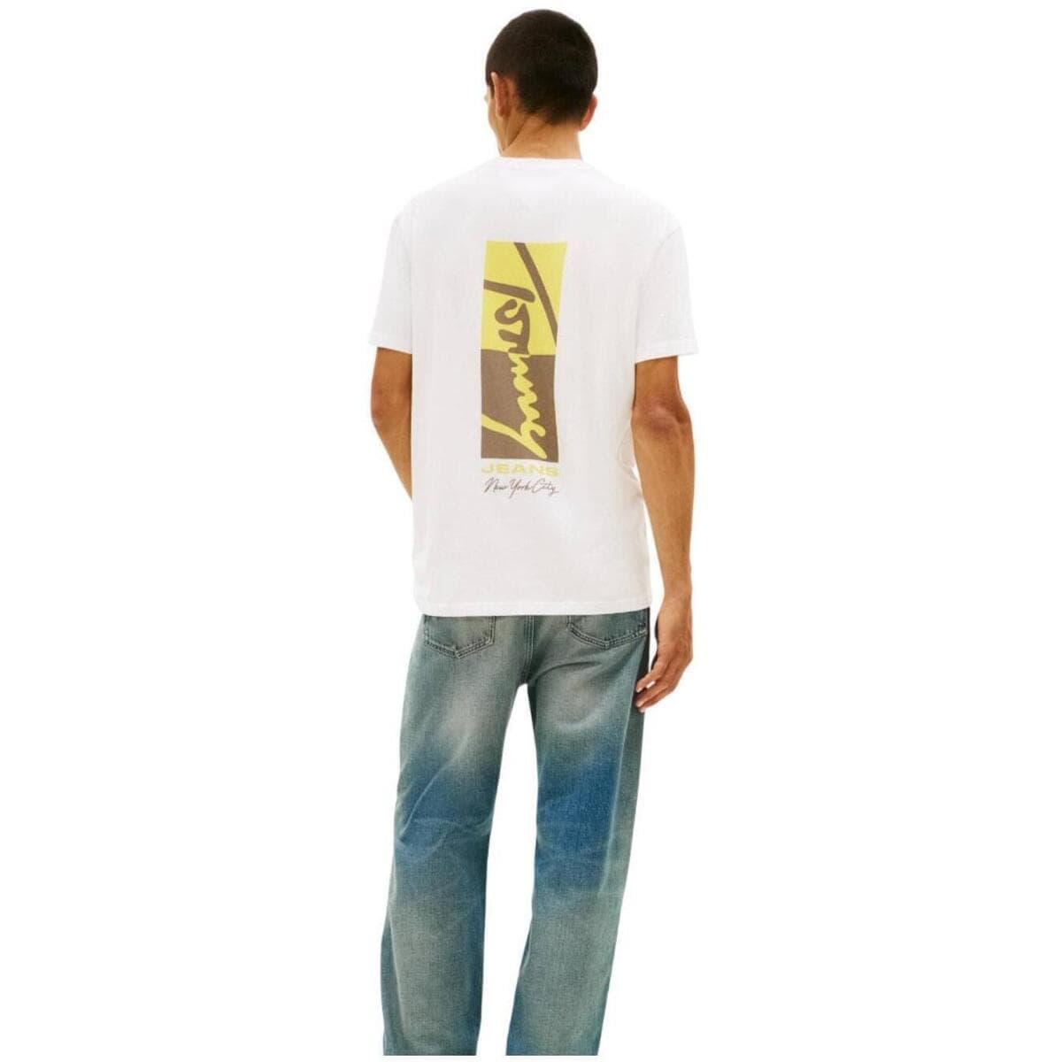 Men's T-Shirts Tommy Hilfiger White