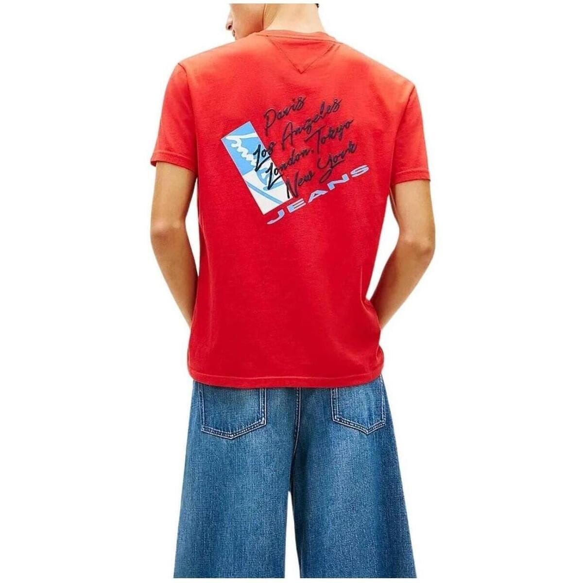 Men's T-Shirts Tommy Hilfiger Red