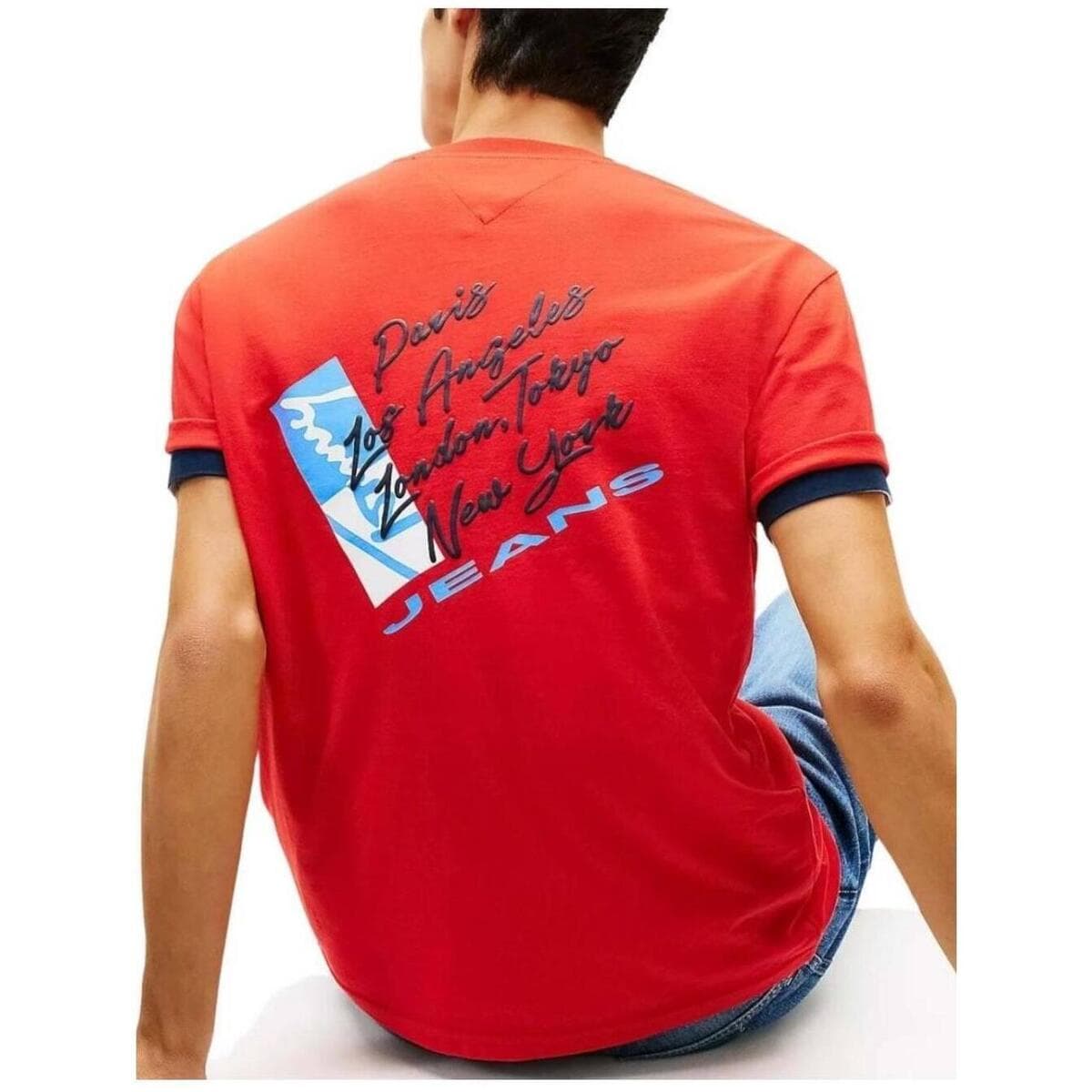 Men's T-Shirts Tommy Hilfiger Red