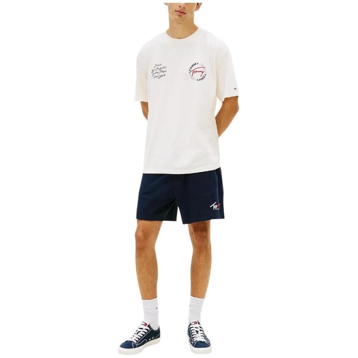 Men's T-Shirts Tommy Hilfiger Beige