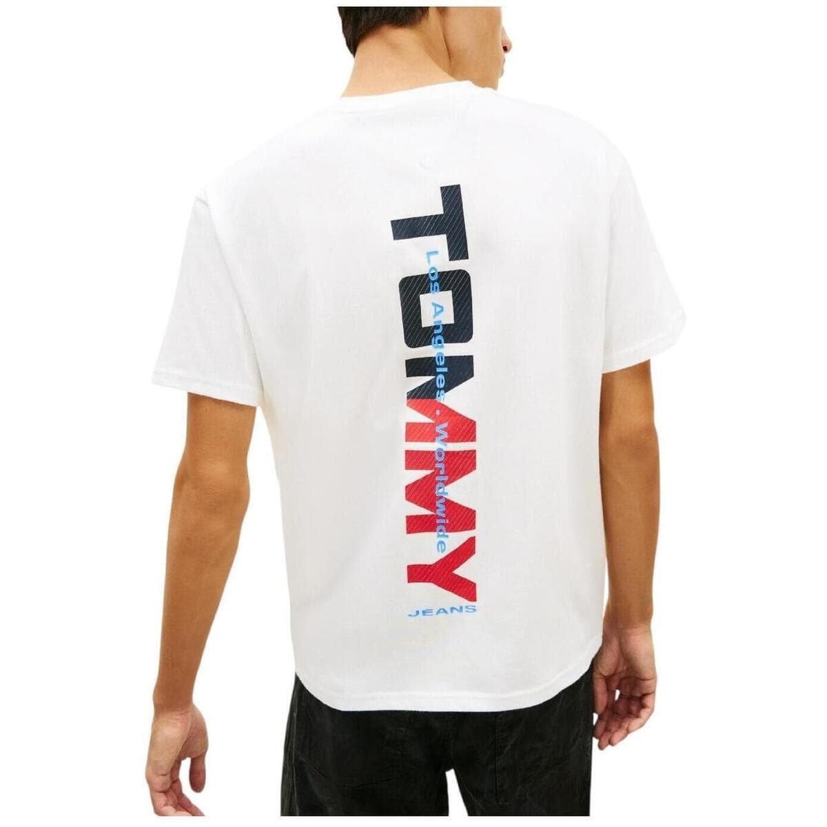 Men's T-Shirts Tommy Hilfiger White