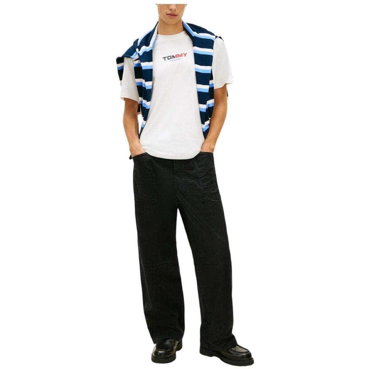 Men's T-Shirts Tommy Hilfiger White