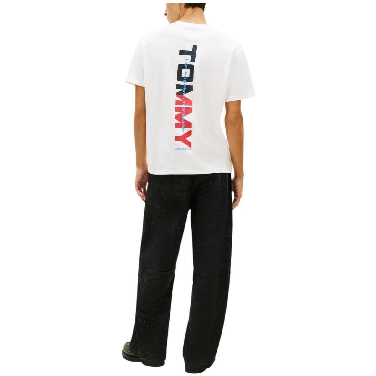 Men's T-Shirts Tommy Hilfiger White