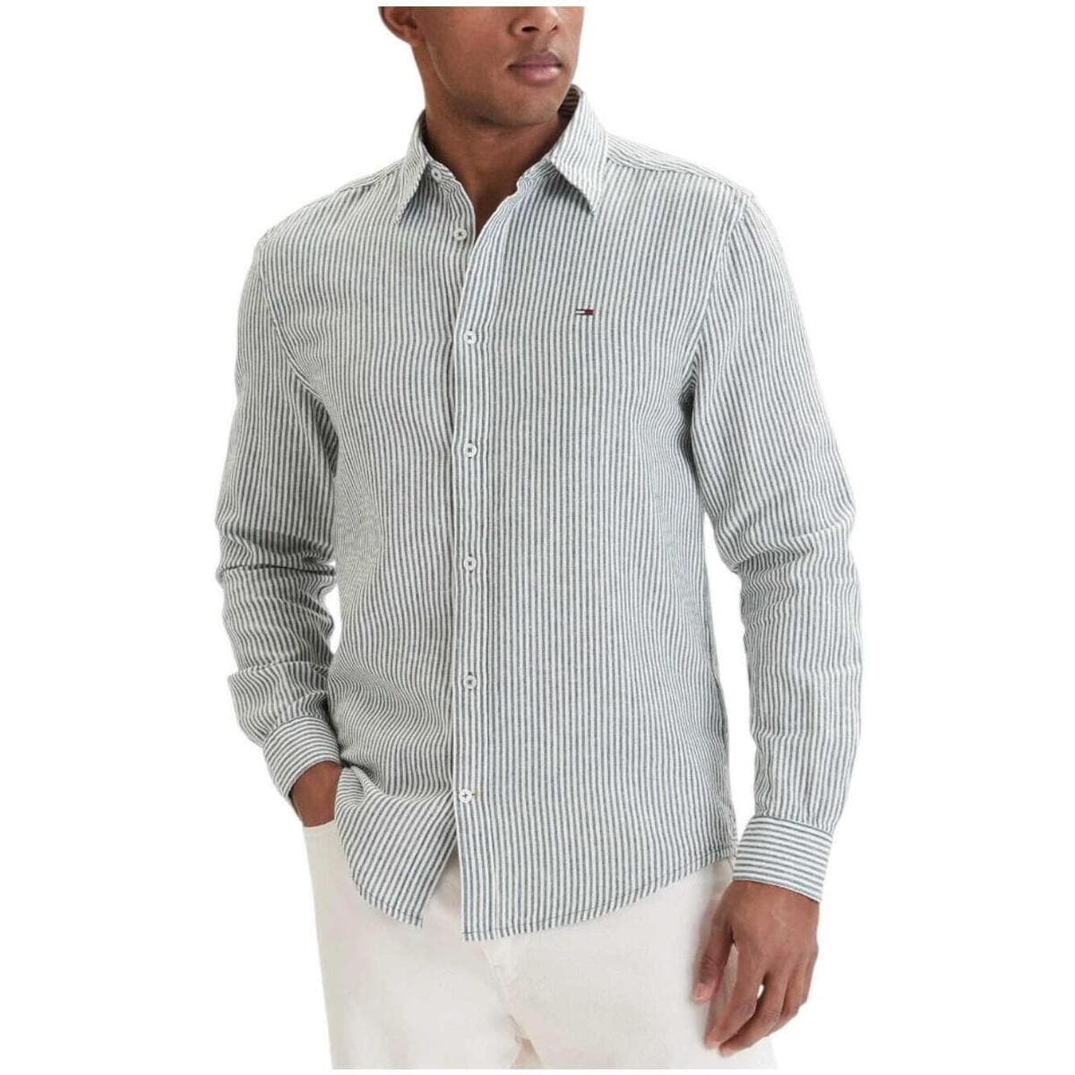 Men's Shirts Tommy Hilfiger Green