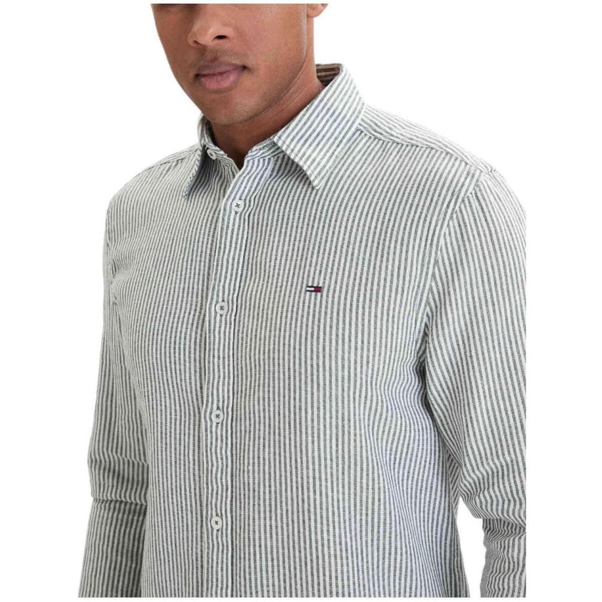 Men's Shirts Tommy Hilfiger Green