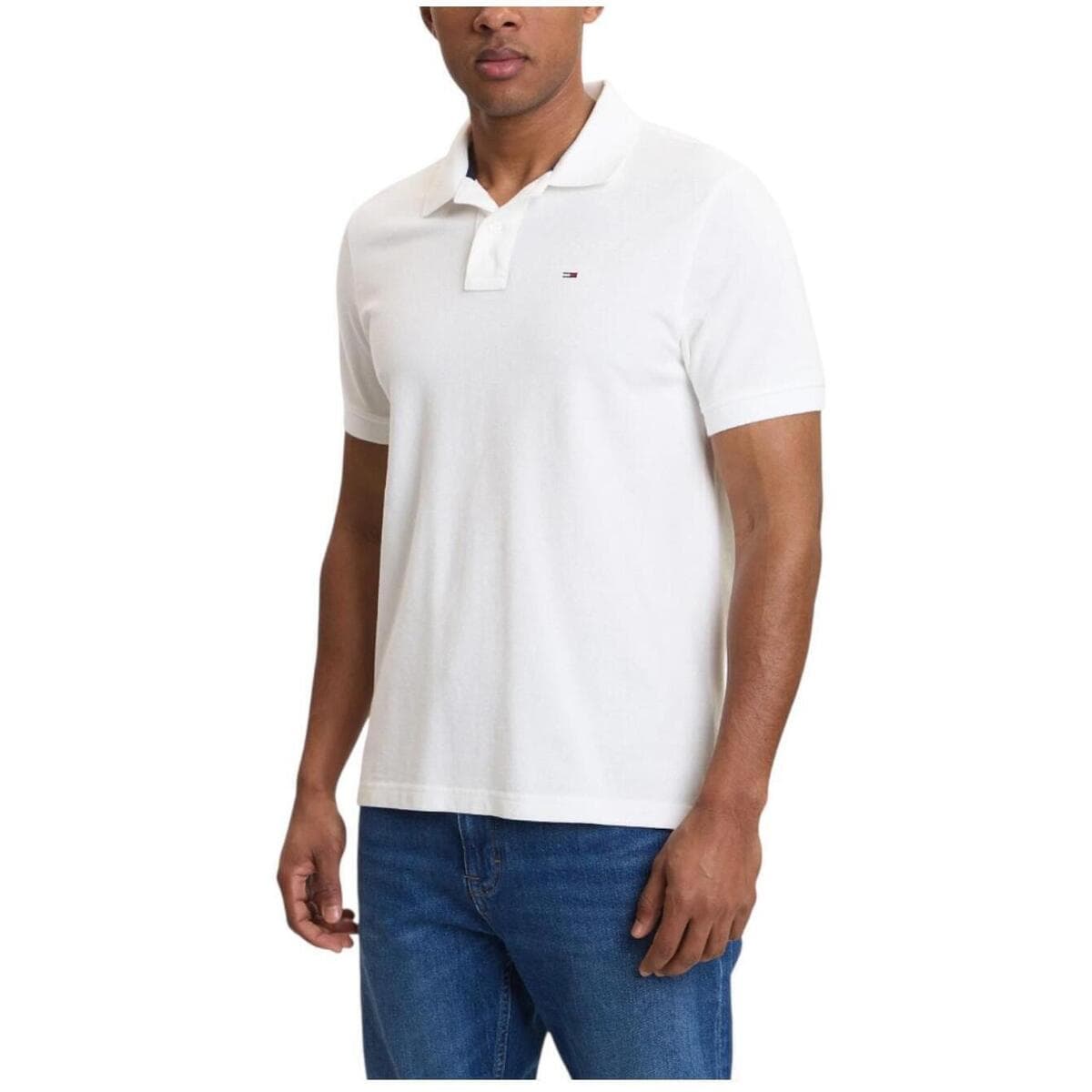 Men's T-Shirts Tommy Hilfiger White