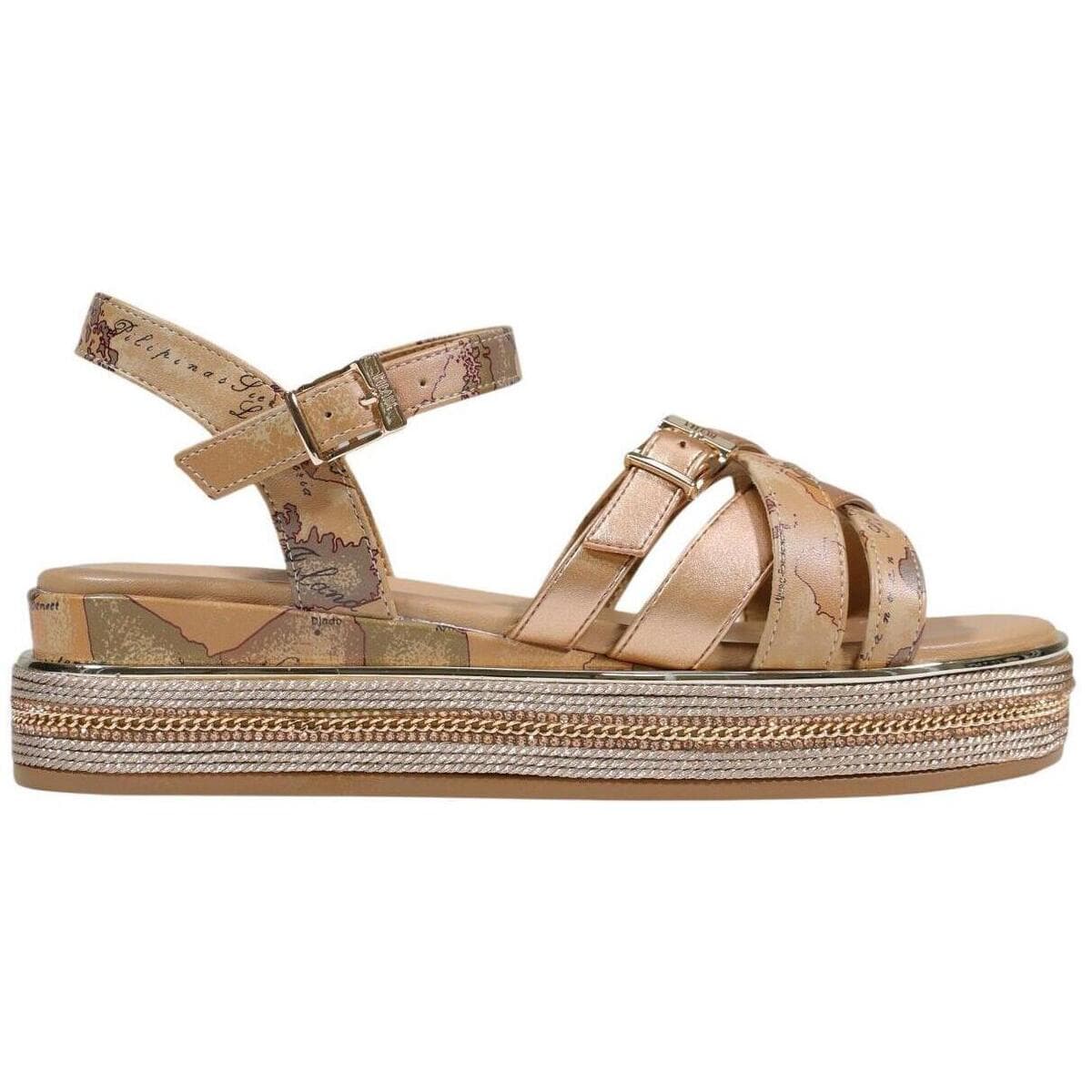 Women's Platforms Alviero Martini Beige