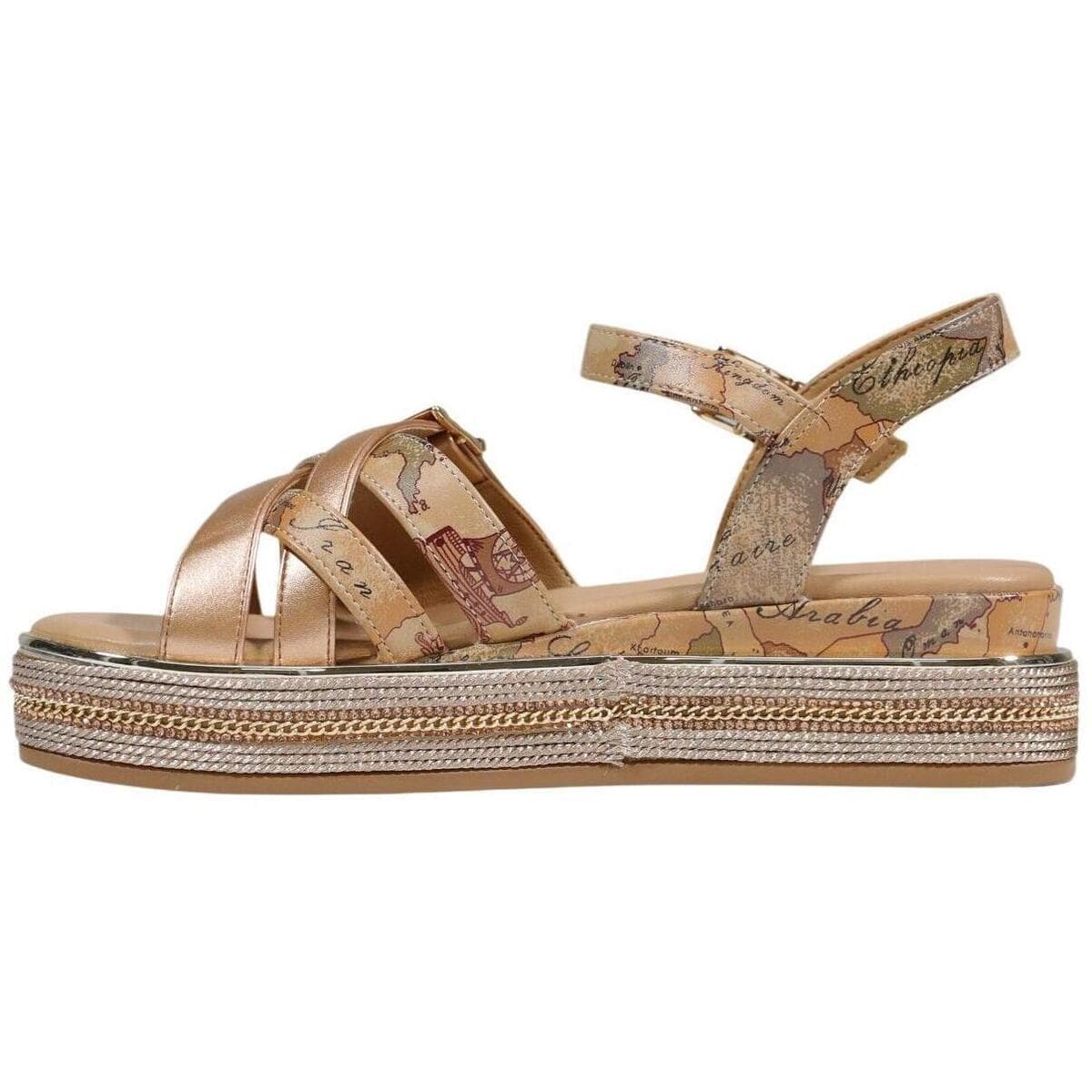 Women's Platforms Alviero Martini Beige
