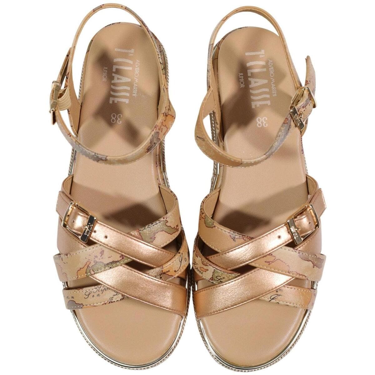 Women's Platforms Alviero Martini Beige