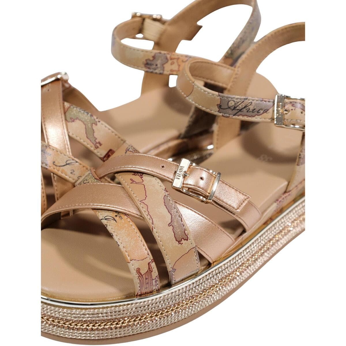 Women's Platforms Alviero Martini Beige