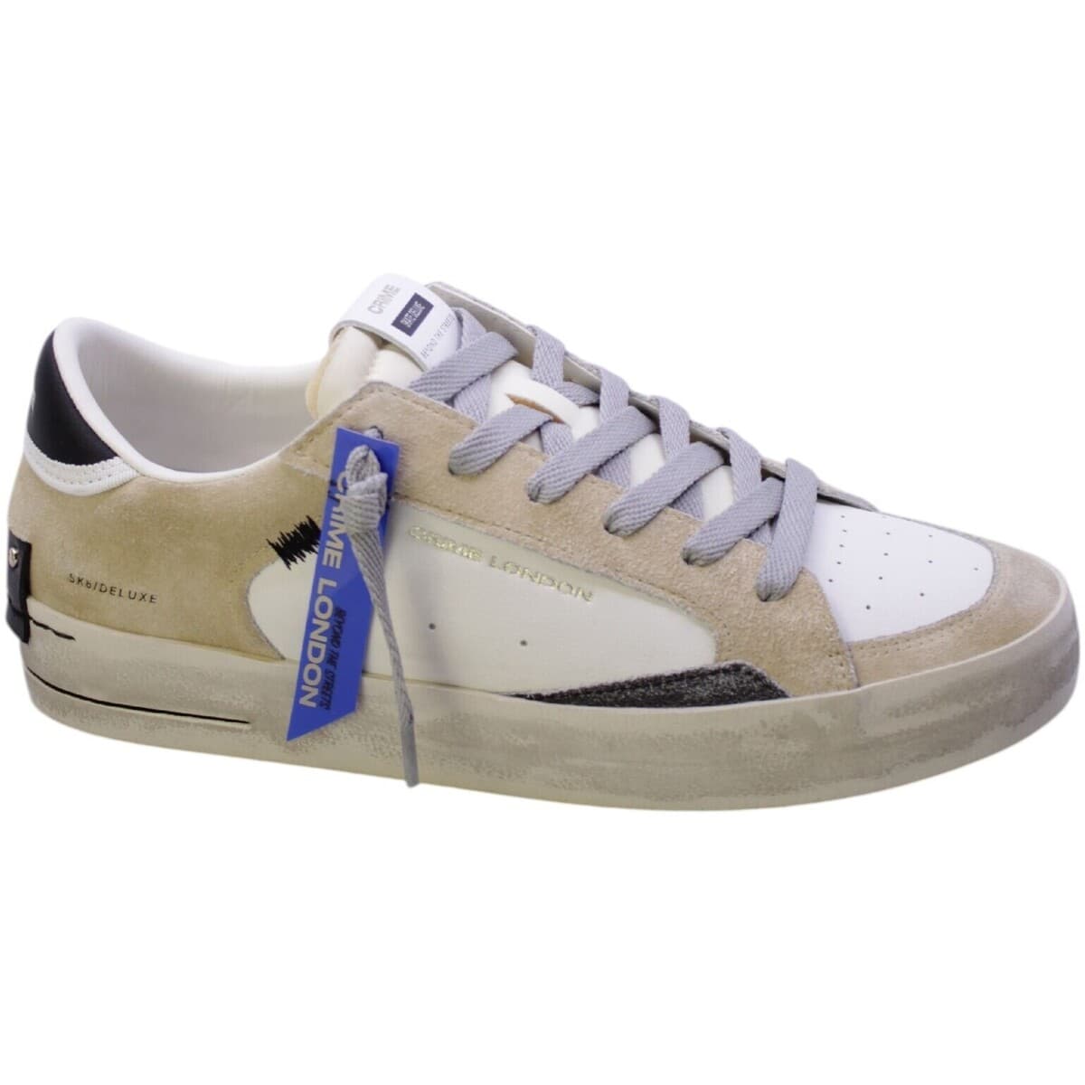 Men's Sneakers Crime London White