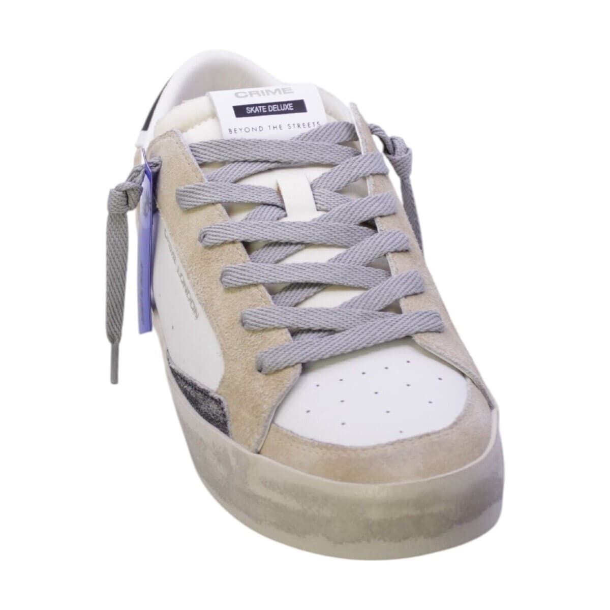 Men's Sneakers Crime London White