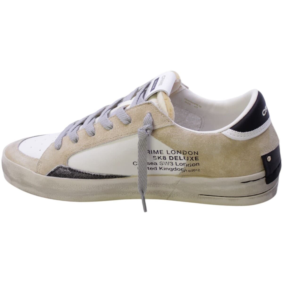 Men's Sneakers Crime London White