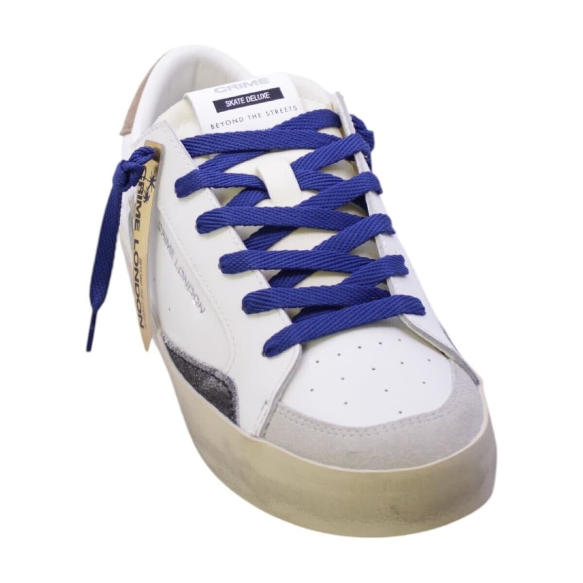 Men's Sneakers Crime London White